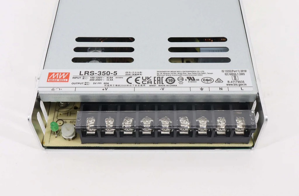 Meanwell LRS-350-5 5V60A 300W LED Power Supply