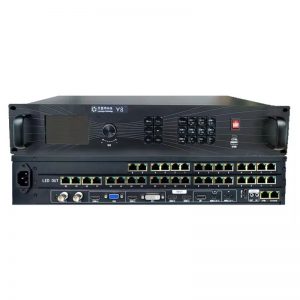 New Linsn Y8-640 LED video processor, six screen display, 40 network ports, maximum pixel count of 26 million