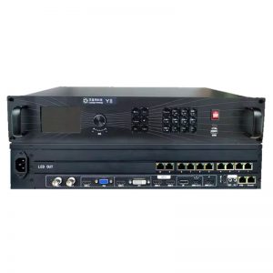 New Linsn Y8-410 LED video processor, four screen display, 10 network ports, maximum pixel count of 6.5 million ﻿