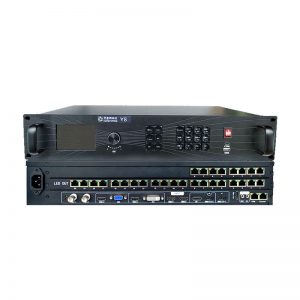 New Linsn Y8-628 LED video processor, six screen display, 28 network ports, maximum pixel count of 18.2 million